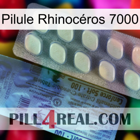 Pilule Rhinocéros 7000 34